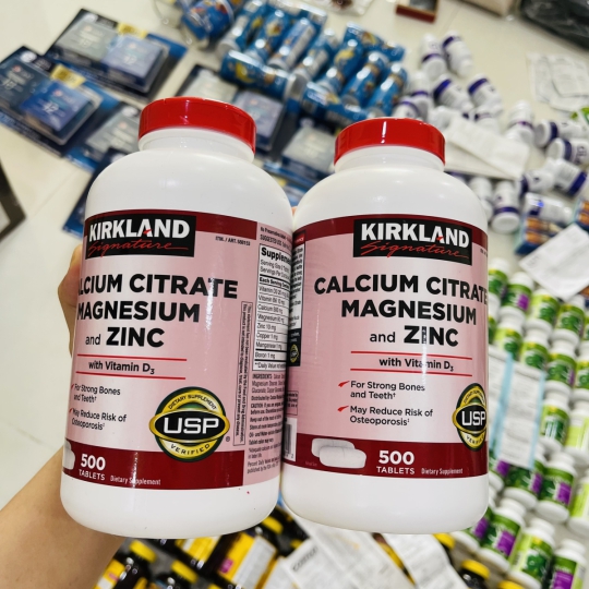  Calcium Citrate ZinC, date mới 8/2026 hàng sẵn mới đáp